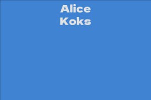 Alice Koks