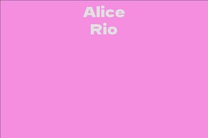 Alice Rio
