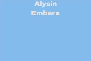 Alysin Embers