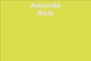 Amanda Rain