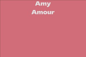 Amy Amour