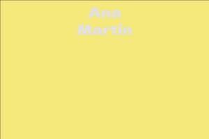 Ana Martin
