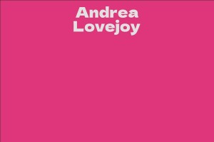 Andrea Lovejoy