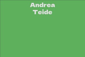 Andrea Teide
