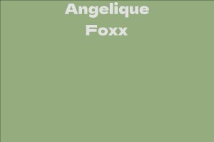 Angelique Foxx