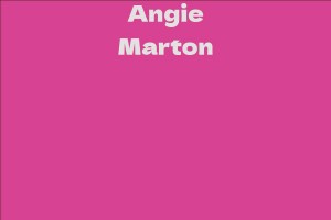 Angie Marton