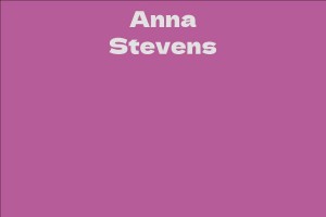 Anna Stevens