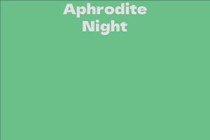 Aphrodite Night