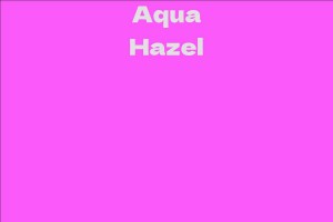 Aqua Hazel