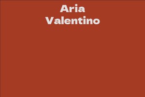 Aria Valentino