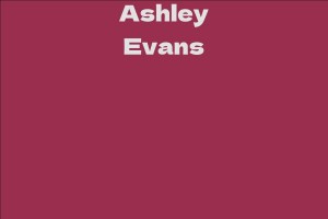 Ashley Evans