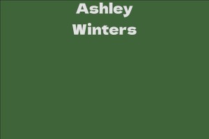 Ashley Winters
