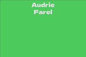 Audrie Farel
