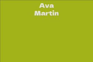 Ava Martin