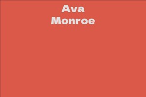 Ava Monroe
