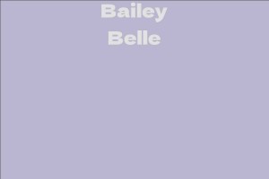 Bailey Belle