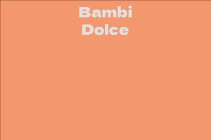 Bambi Dolce