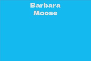 Barbara Moose