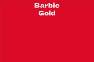 Barbie Gold