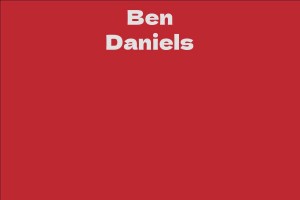 Ben Daniels