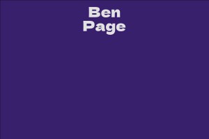 Ben Page