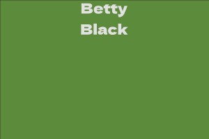 Betty Black