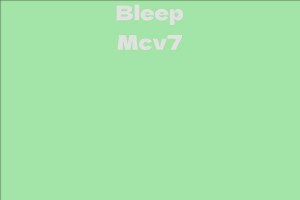 Bleep Mcv7