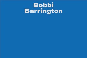 Bobbi Barrington