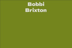 Bobbi Brixton