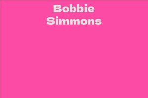 Bobbie Simmons