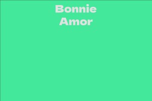 Bonnie Amor