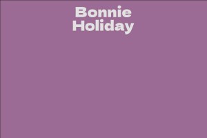 Bonnie Holiday