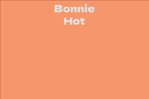 Bonnie Hot
