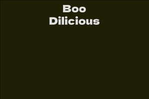 Boo Dilicious