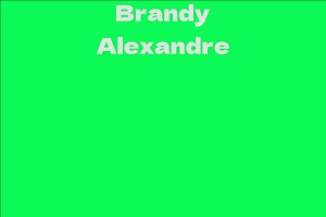Brandy Alexandre