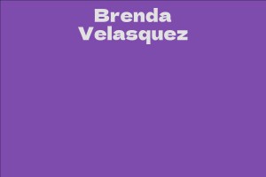 Brenda Velasquez