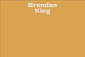 Brendan King