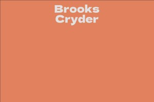 Brooks Cryder