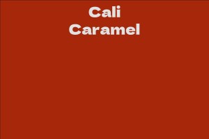 Cali Caramel