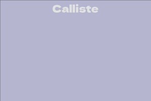 Calliste