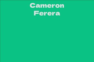 Cameron Ferera