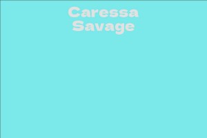 Caressa Savage