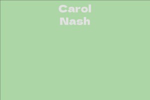 Carol Nash