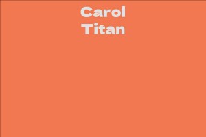 Carol Titan