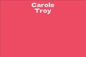 Carole Troy