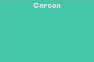 Carson