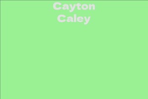 Cayton Caley