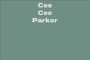 Cee Cee Parker