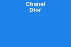 Chanel Dior