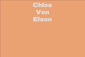Chloe Von Elson